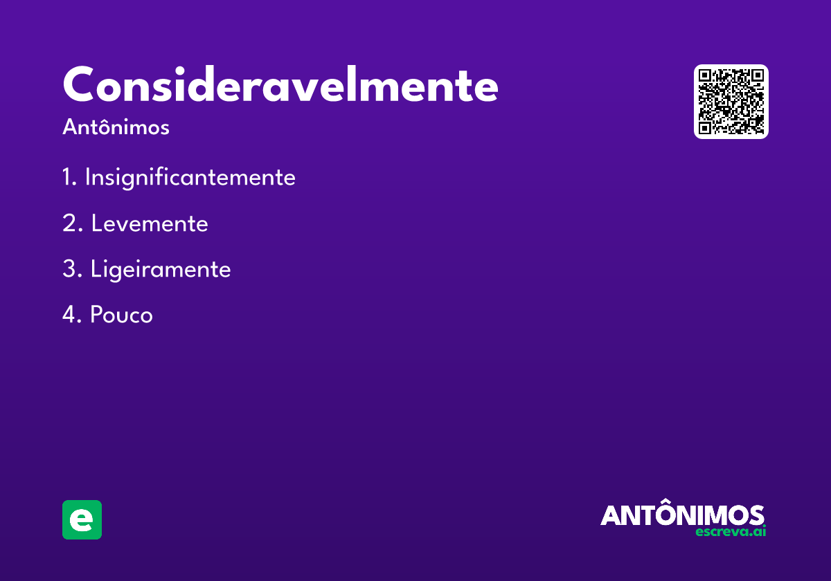 consideravelmente