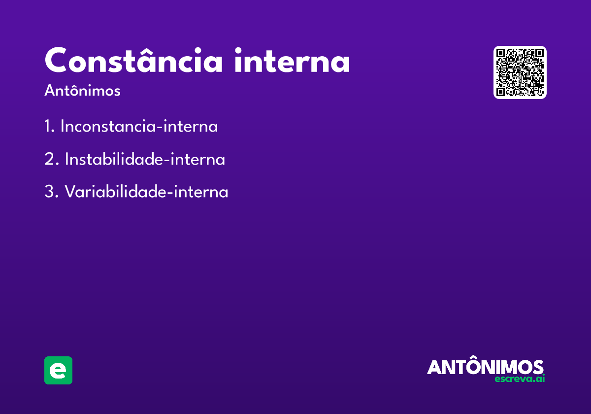 constância interna