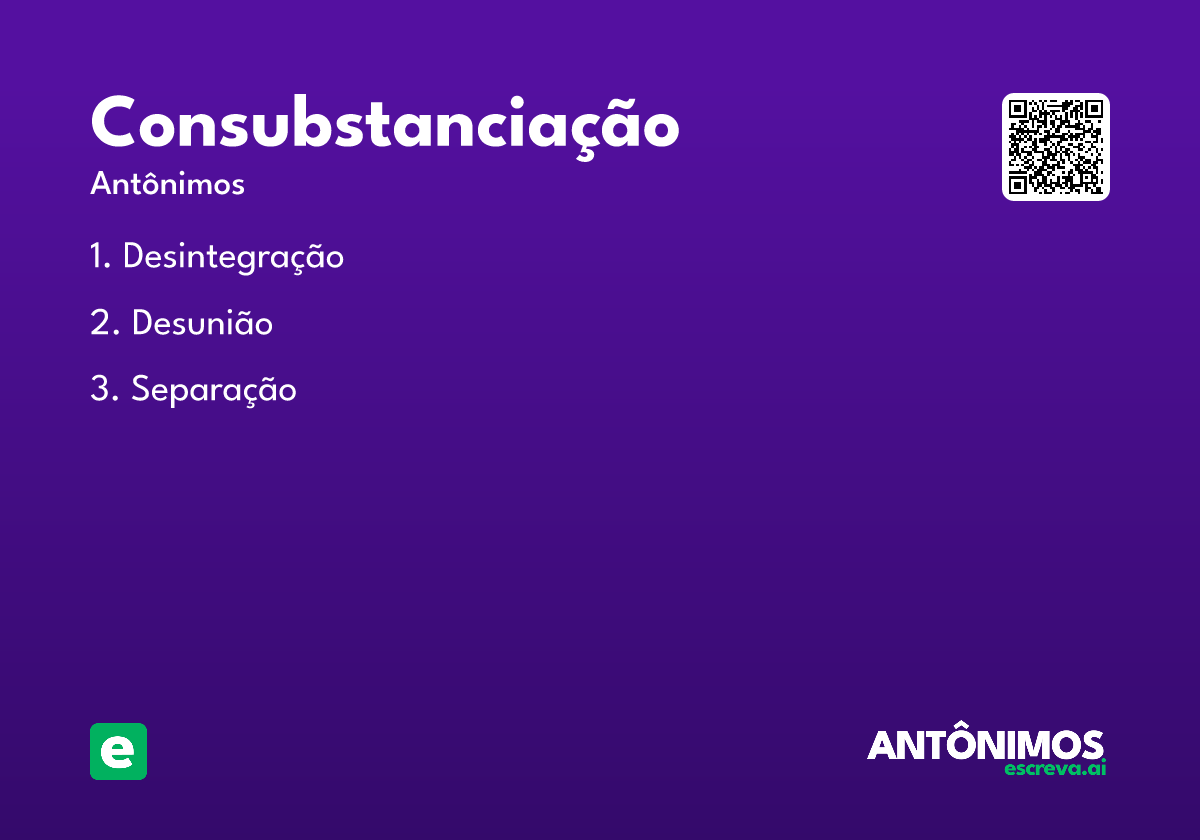 consubstanciação