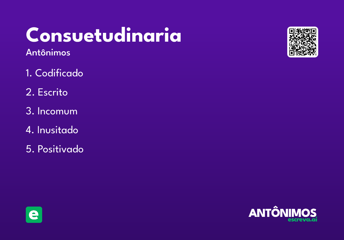 consuetudinaria
