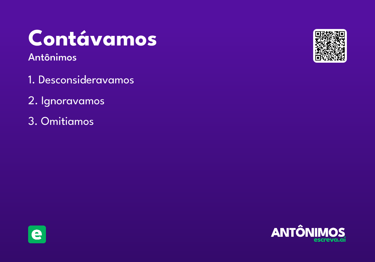 contávamos