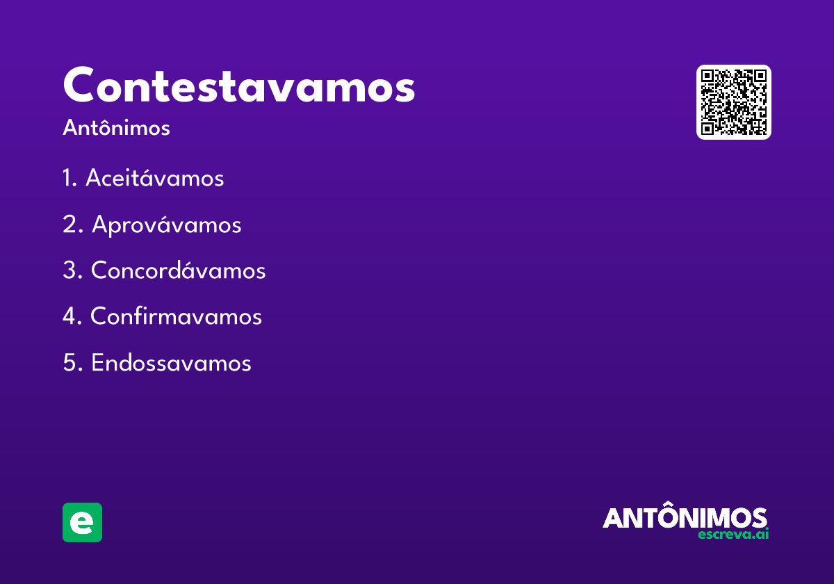 contestavamos
