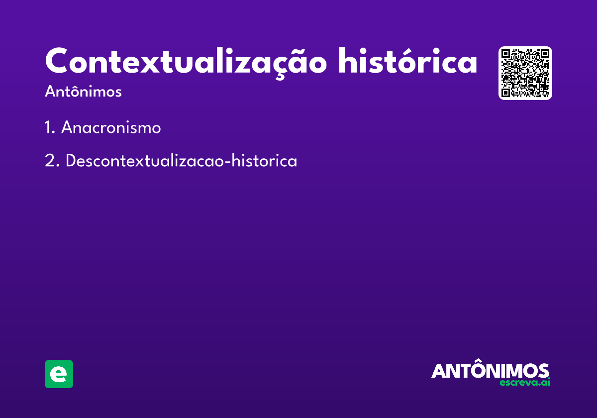 contextualização histórica