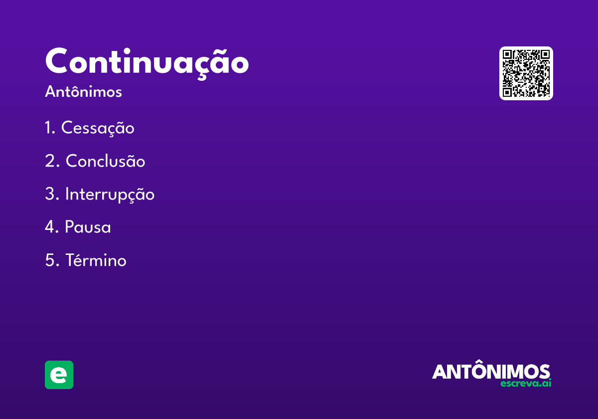 continuação