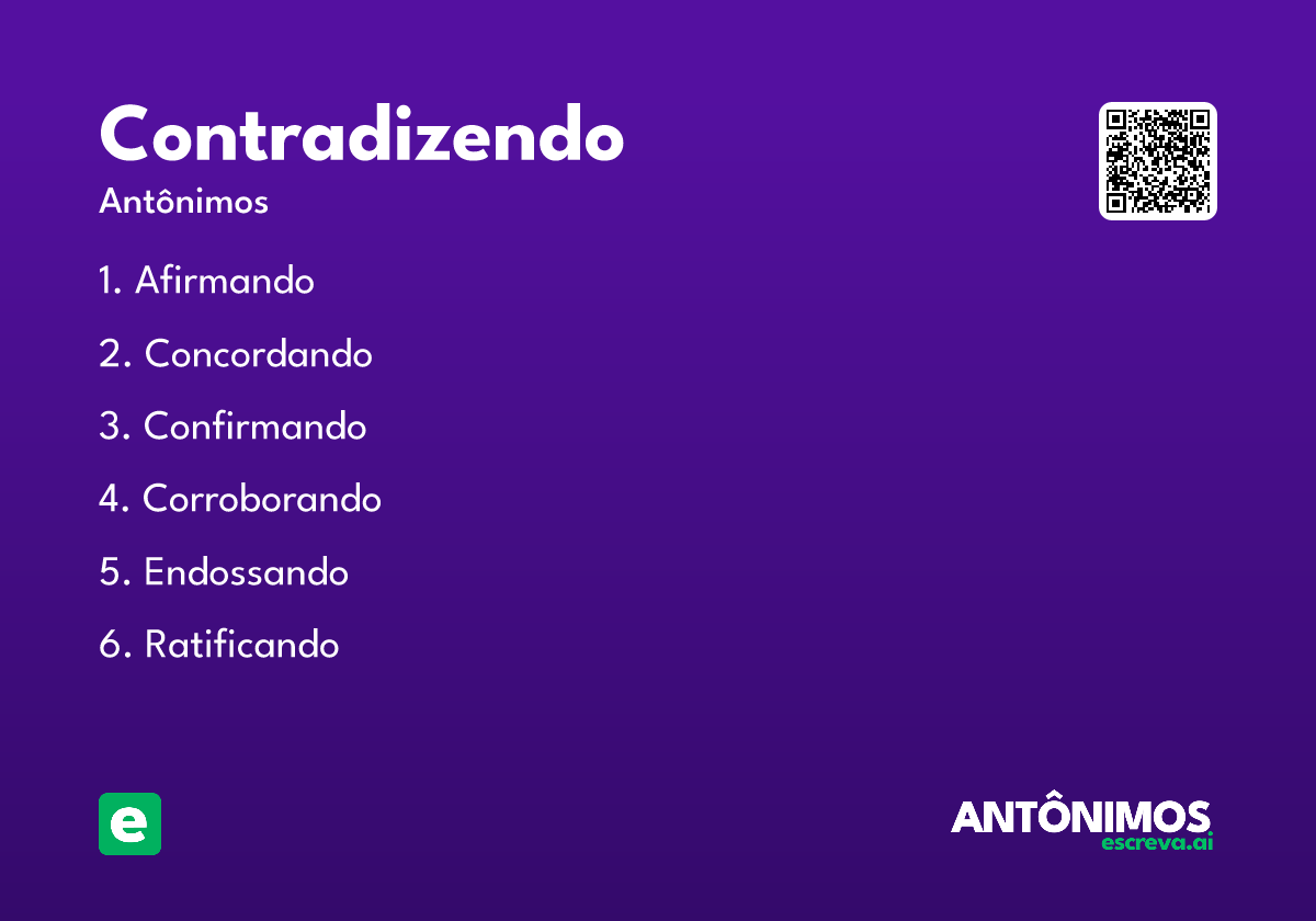 contradizendo