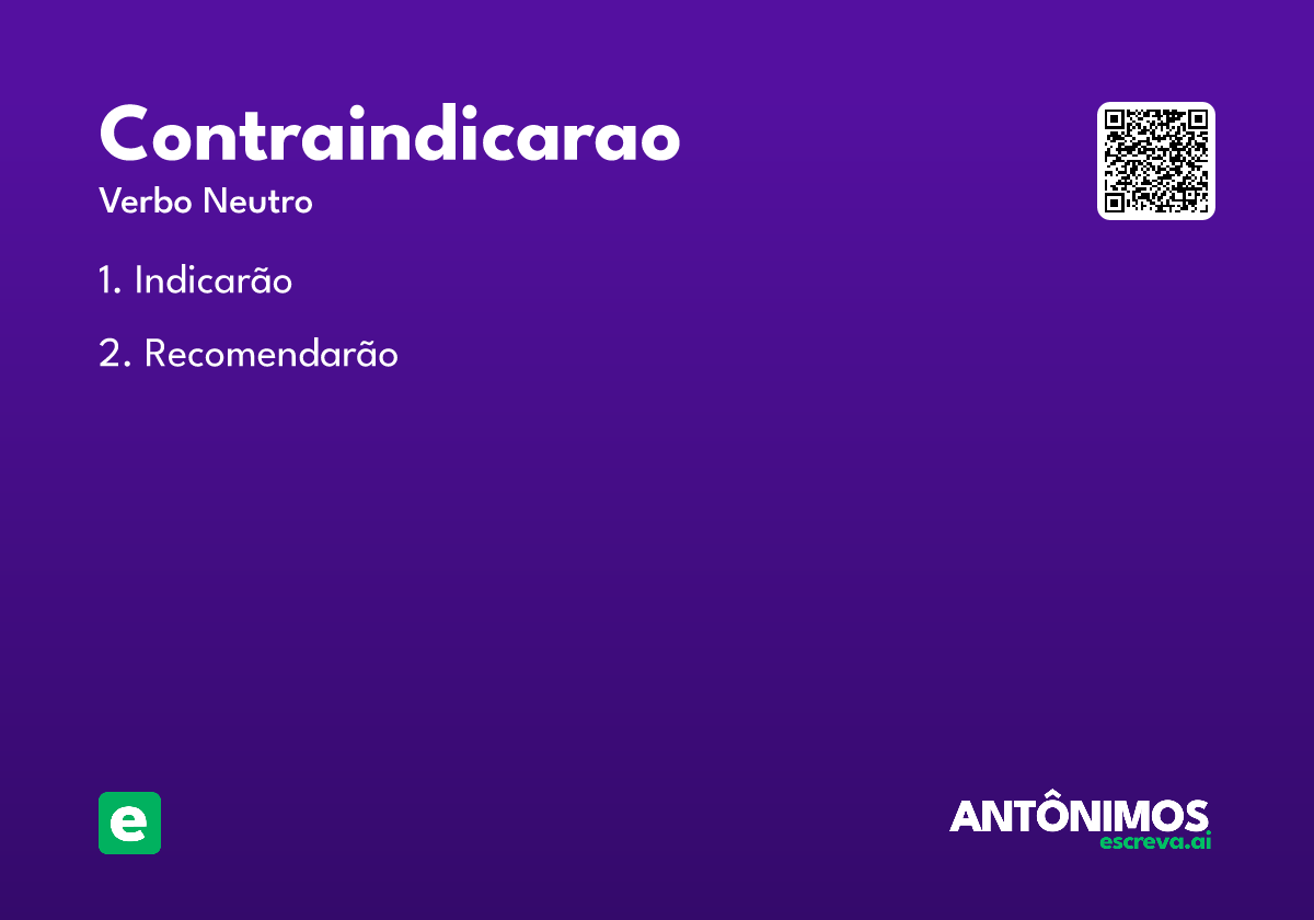 contraindicarao