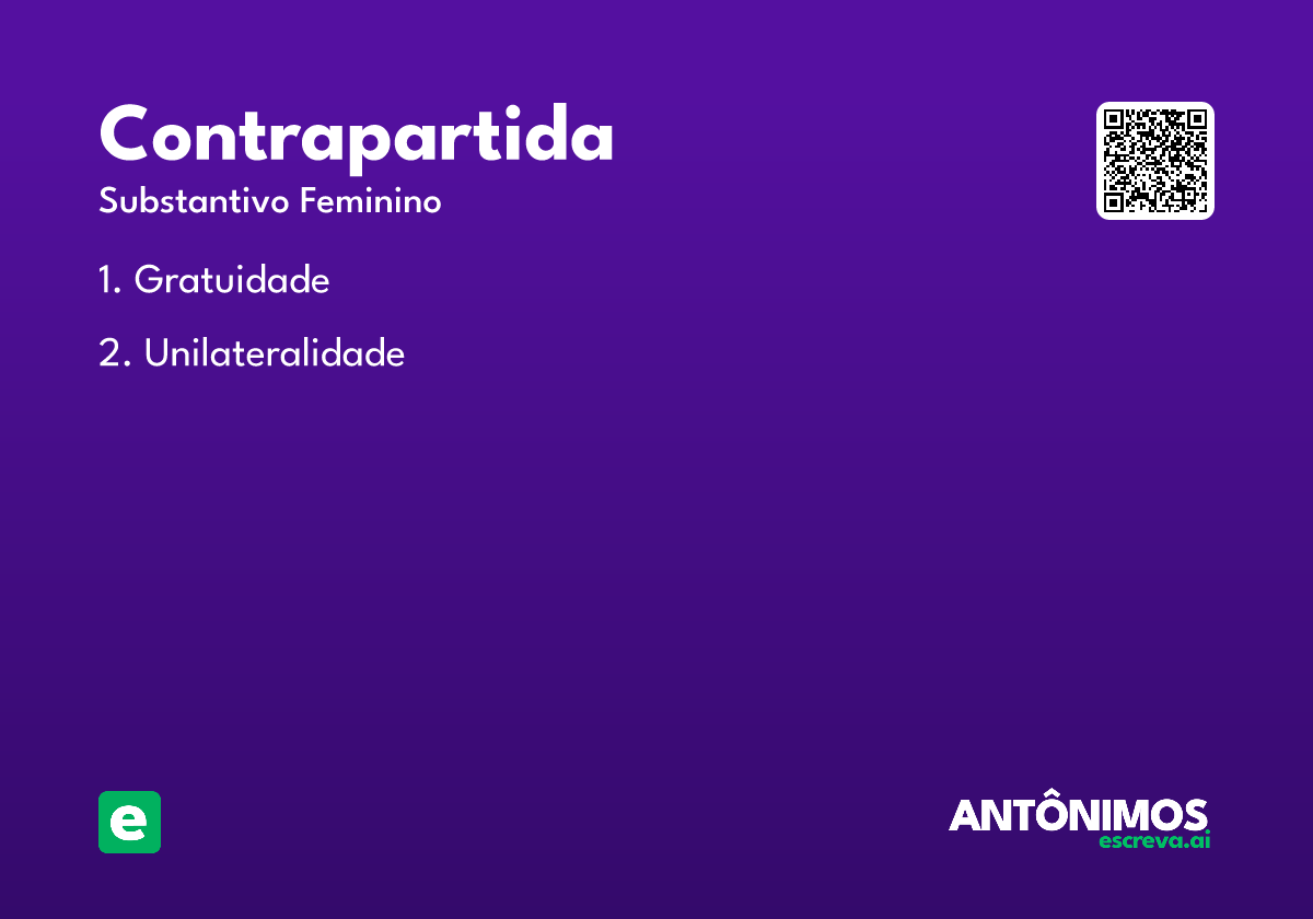 contrapartida