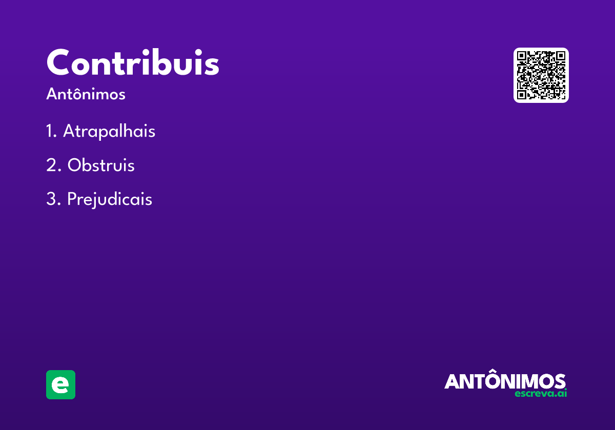 contribuis