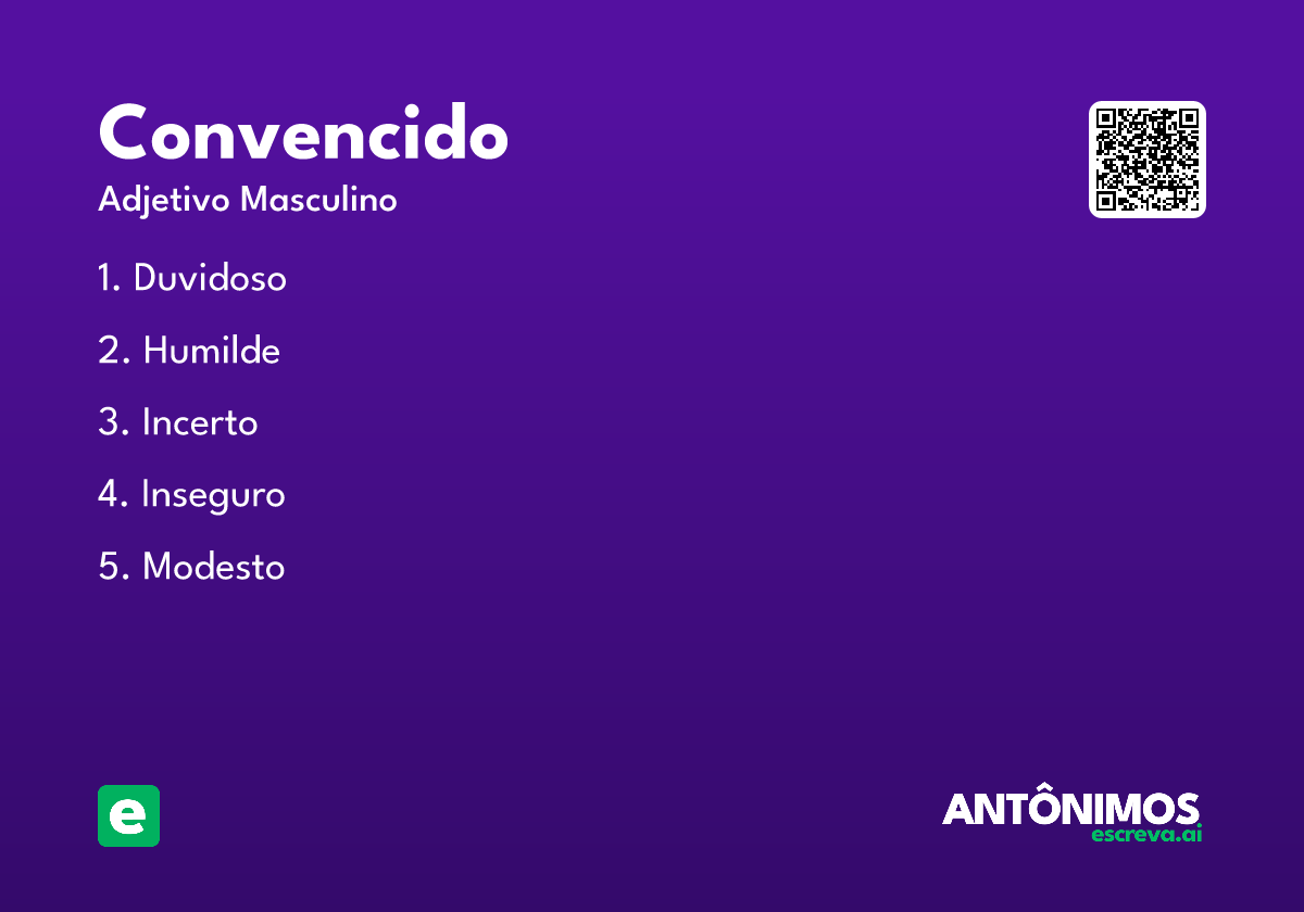 convencido