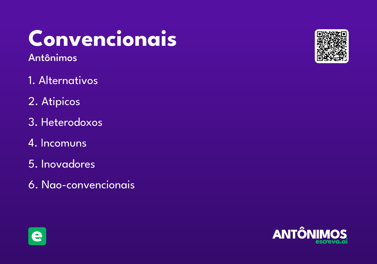 convencionais