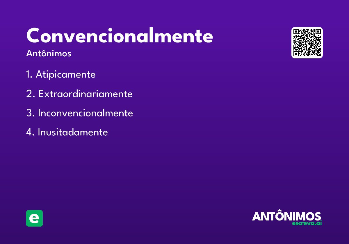 convencionalmente