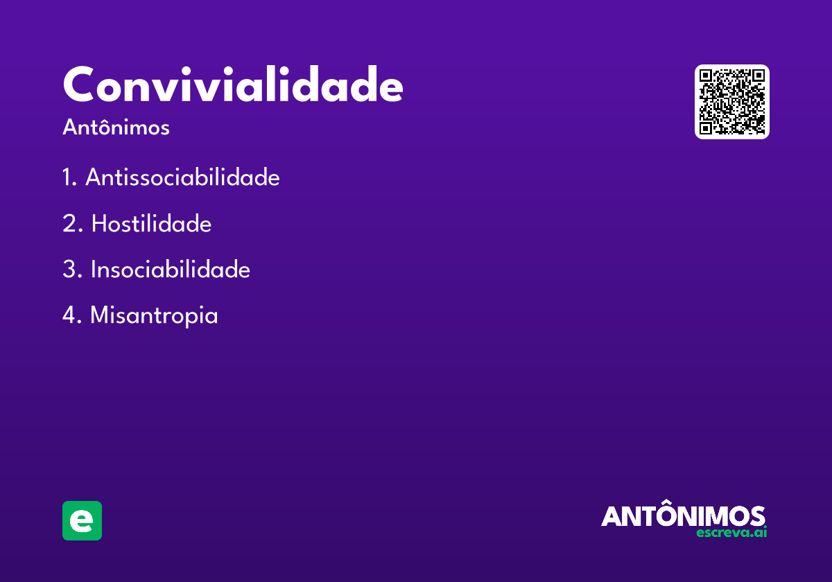 convivialidade