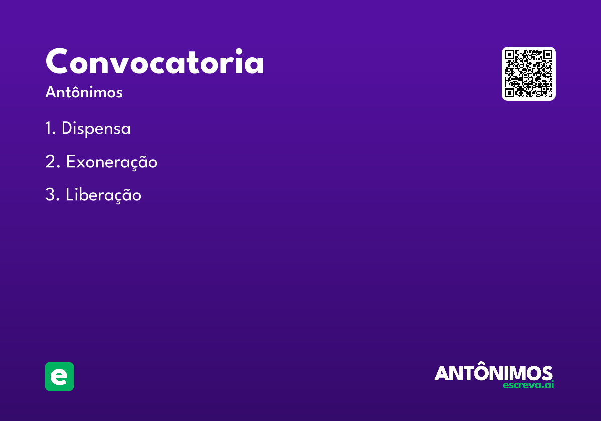 convocatoria