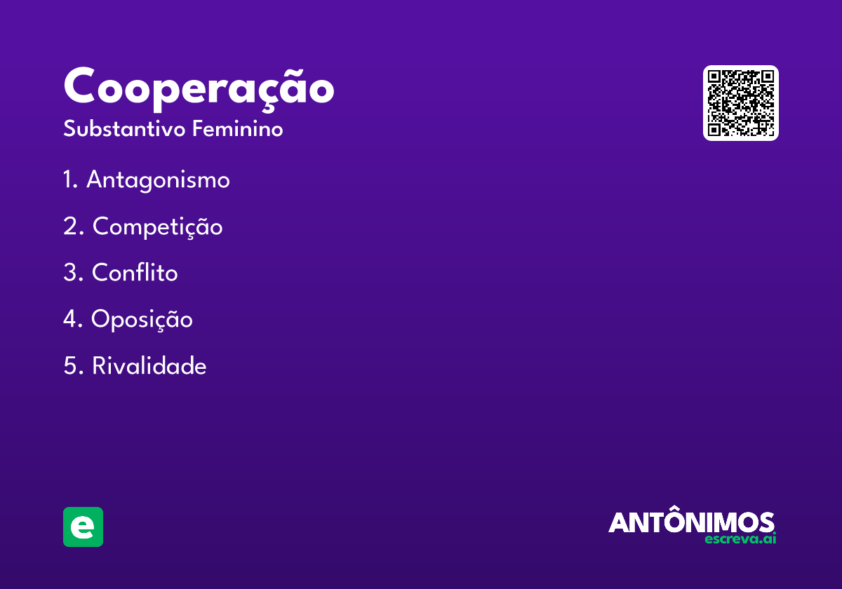 cooperação