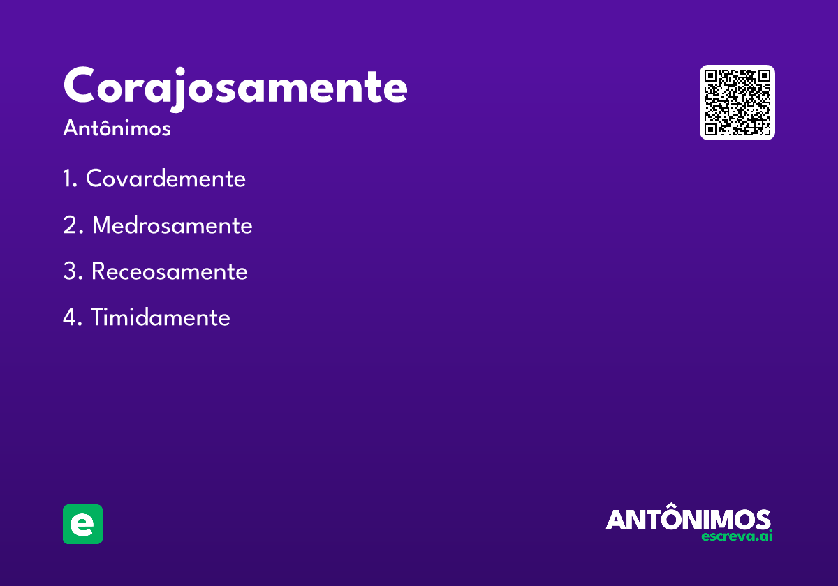 corajosamente