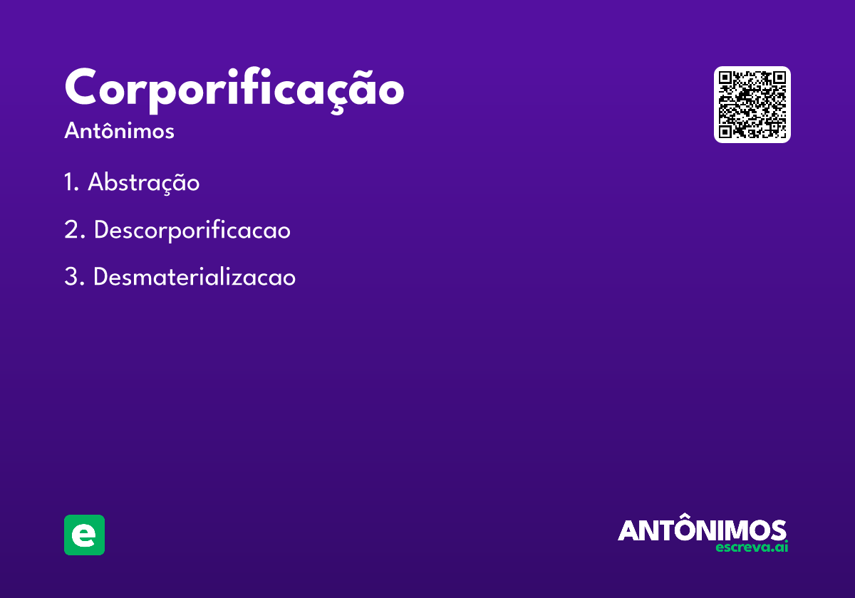 corporificação