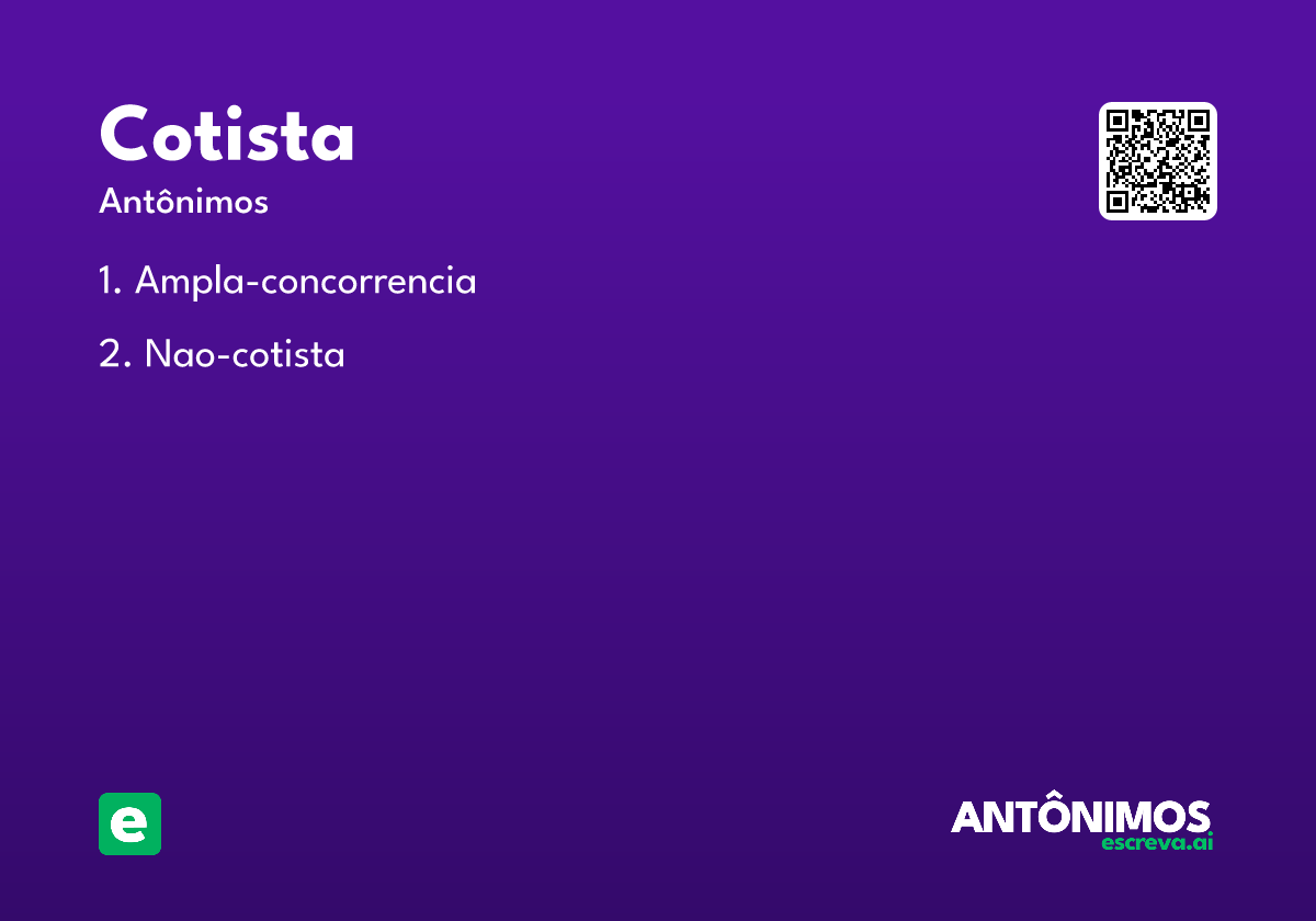 cotista