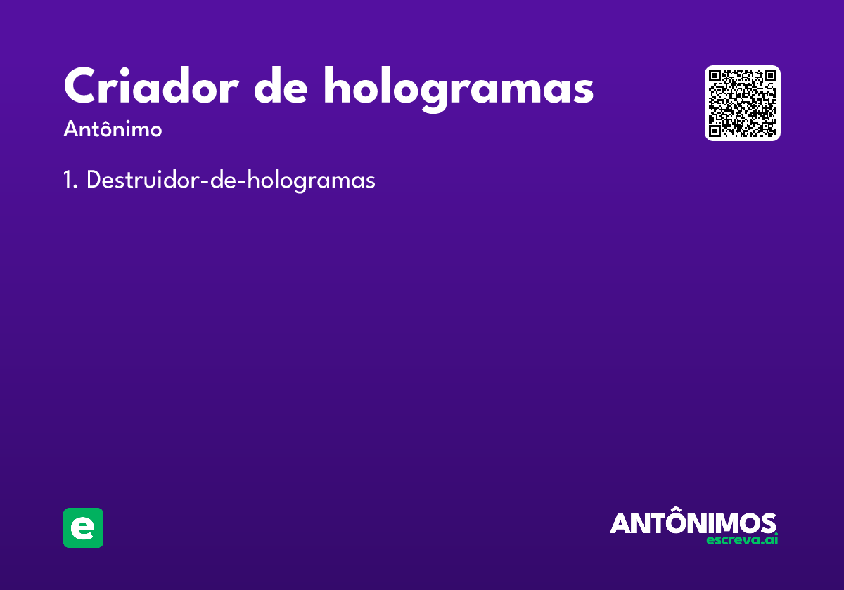 criador de hologramas