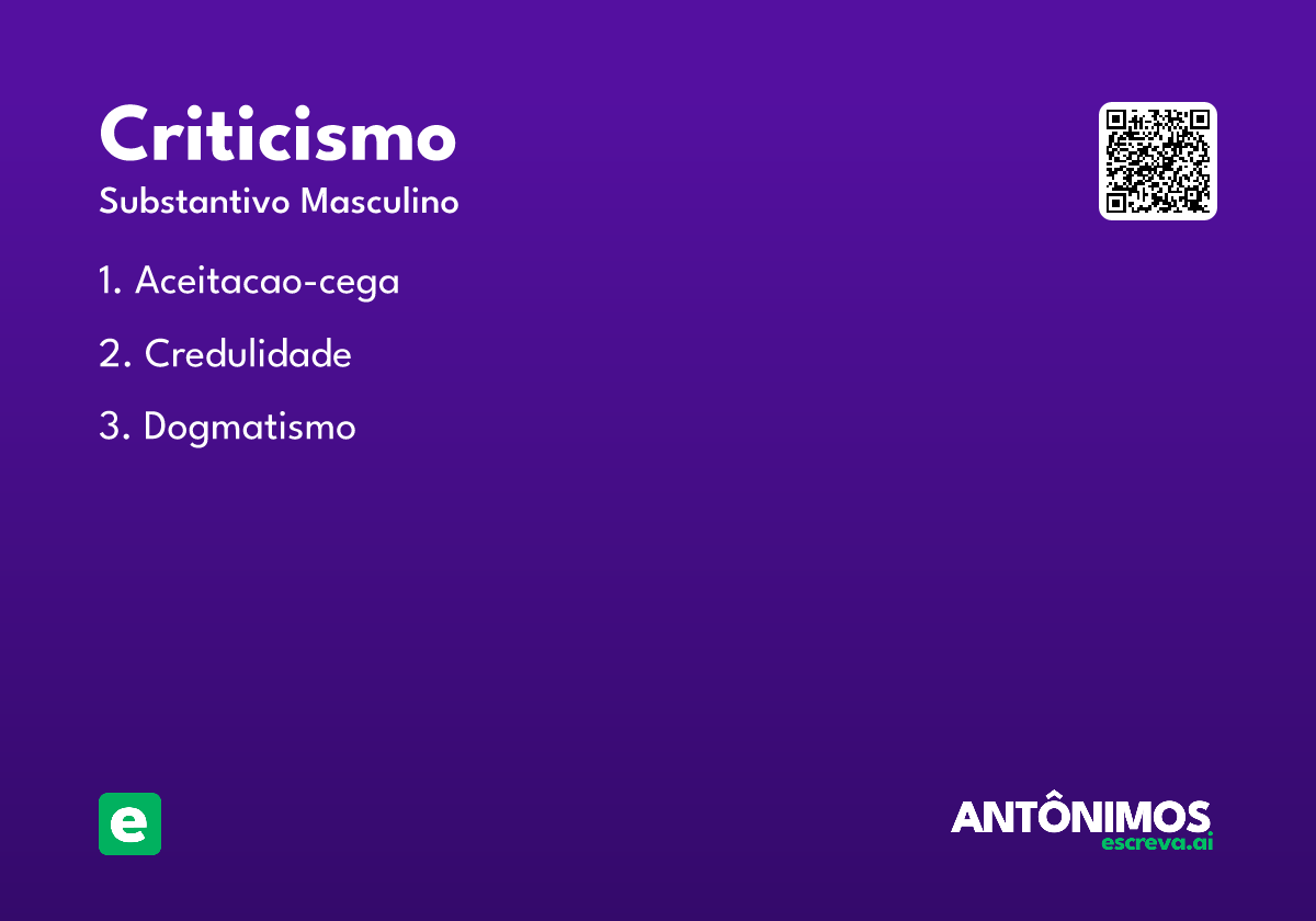 criticismo