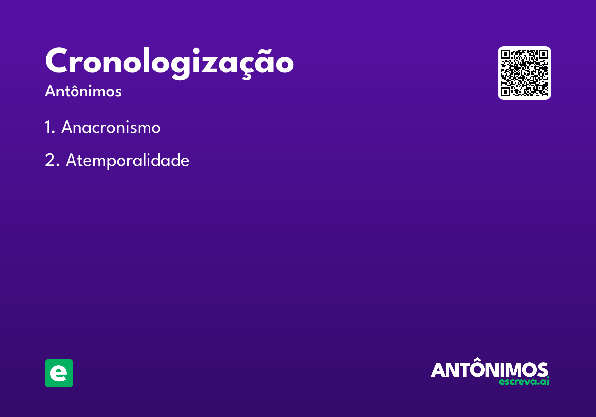 cronologização
