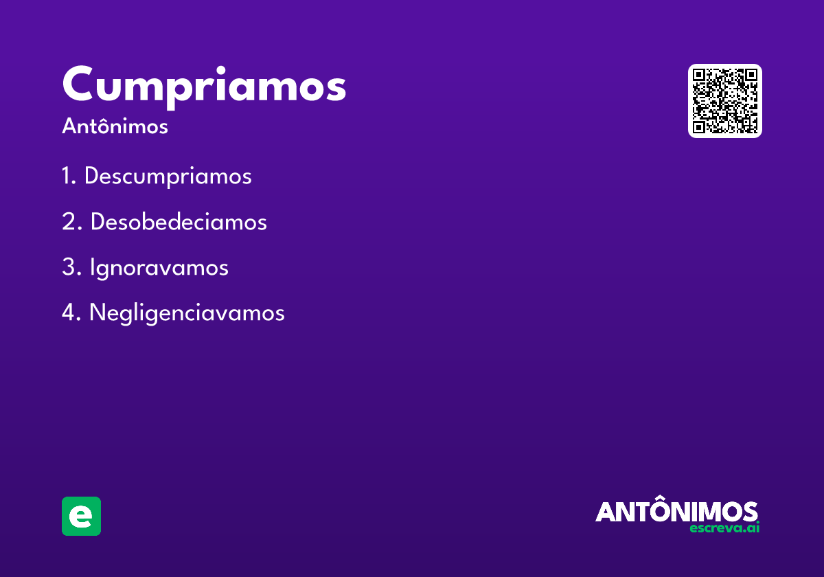 cumpriamos