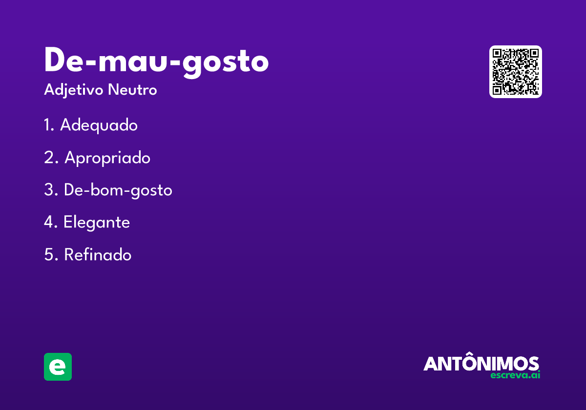 de-mau-gosto