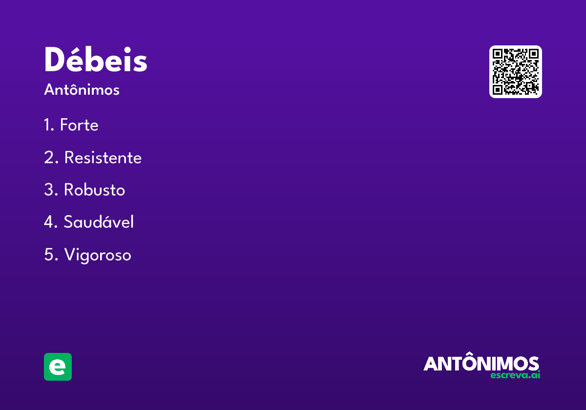 débeis