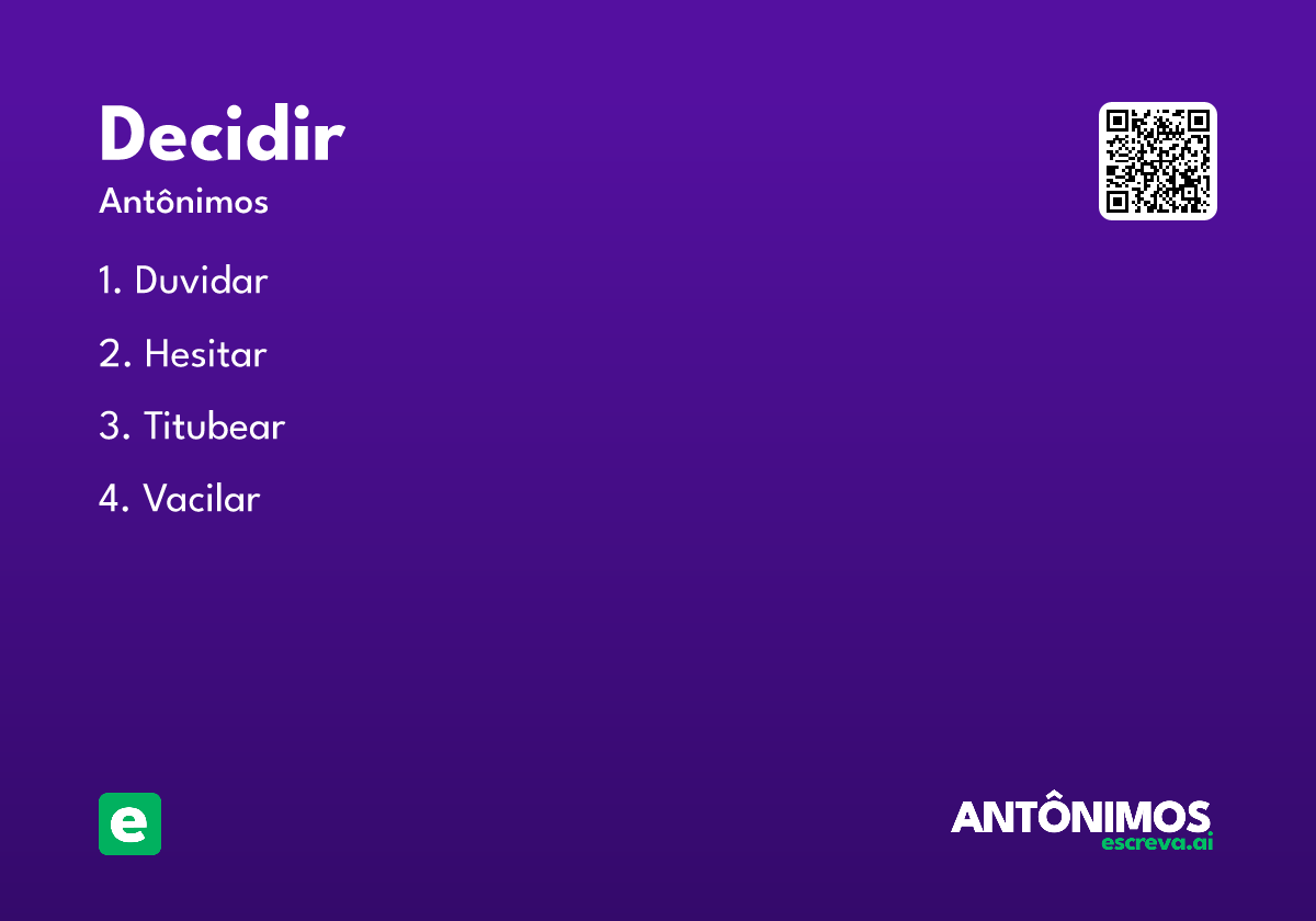 decidir