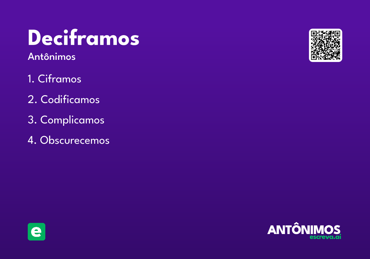 deciframos