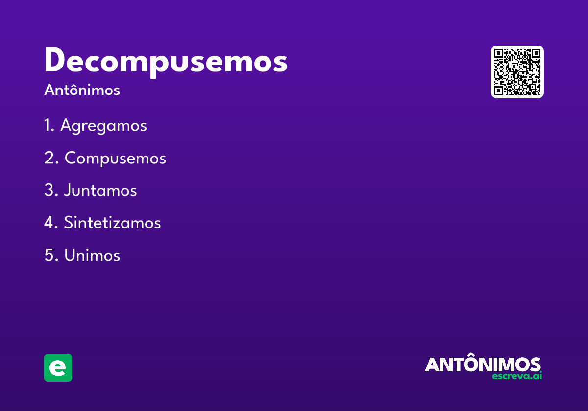 decompusemos