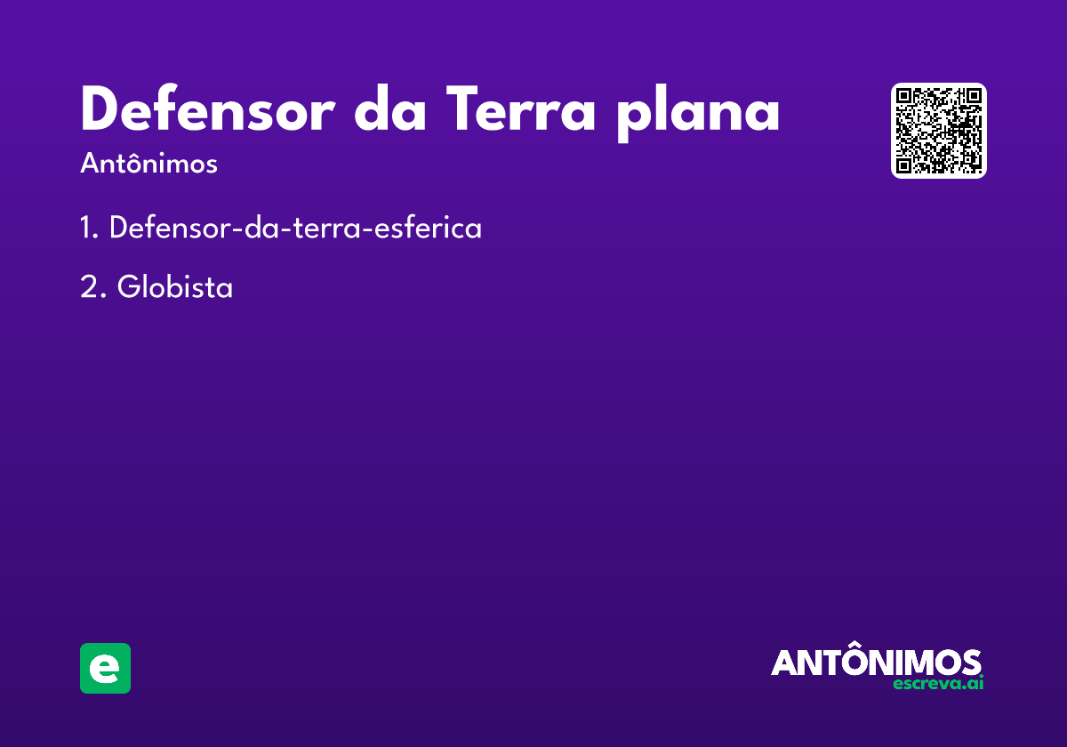 defensor da Terra plana