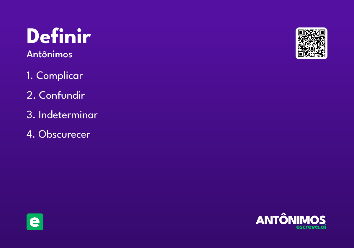 definir