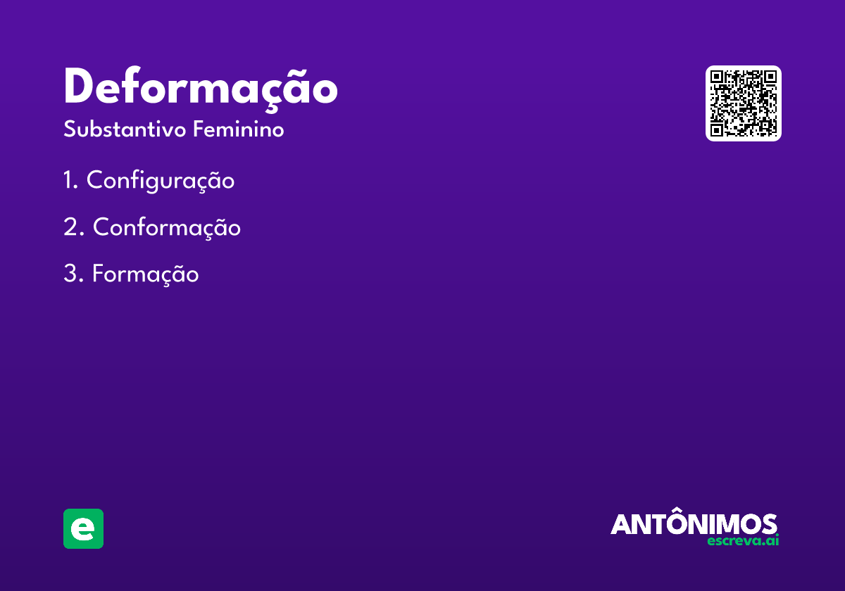 deformação