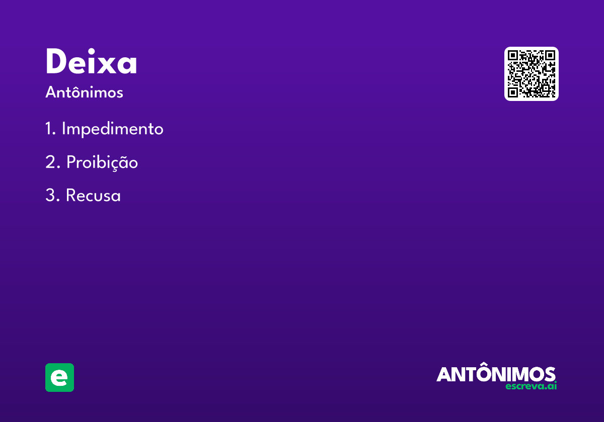 deixa