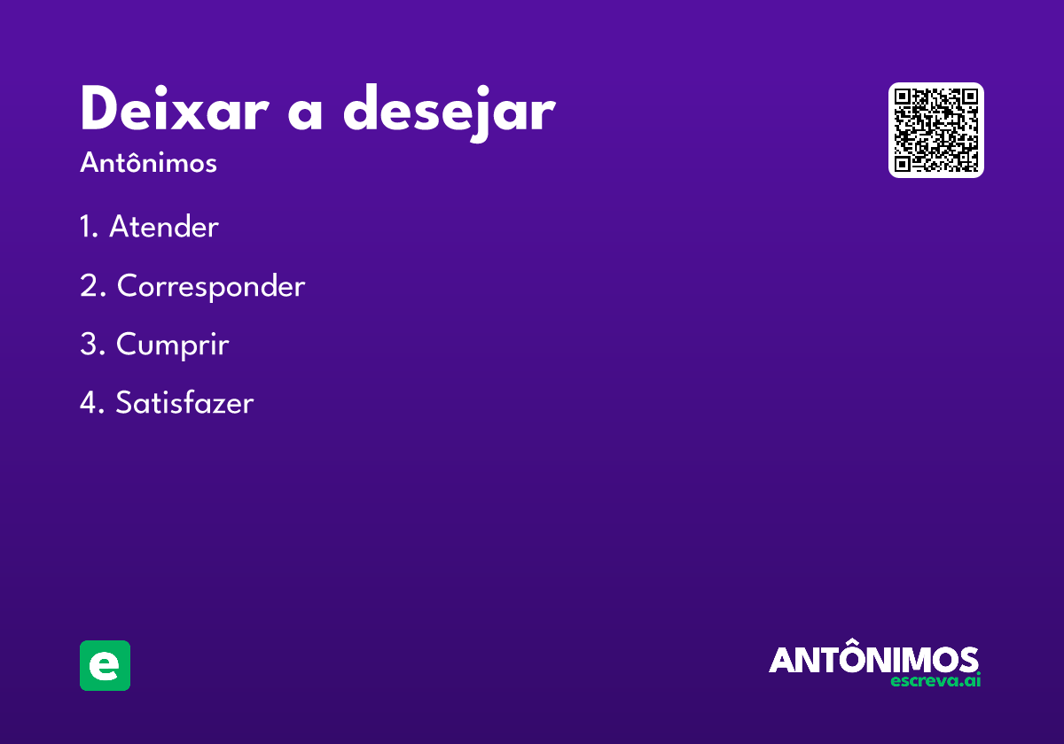 deixar a desejar