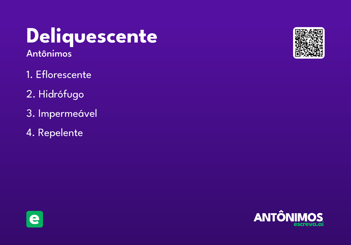 deliquescente