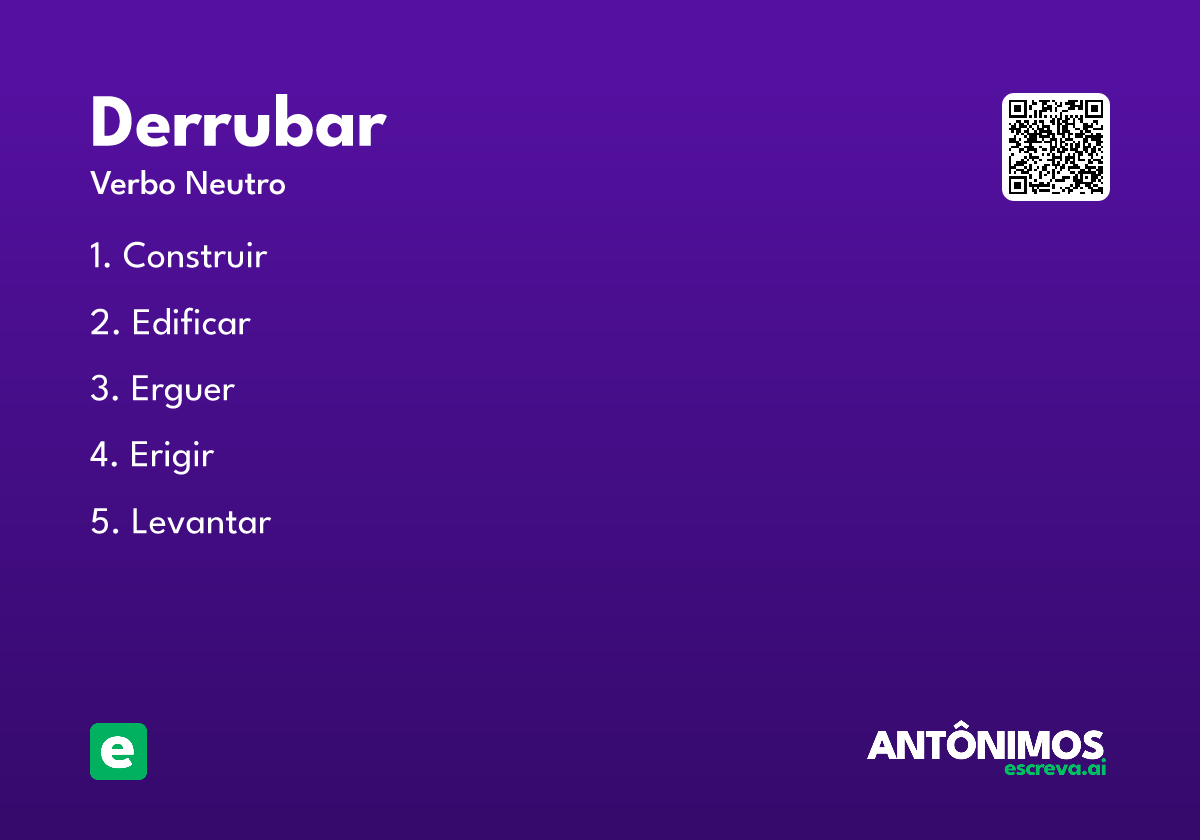 derrubar