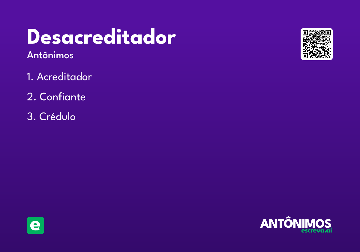 desacreditador