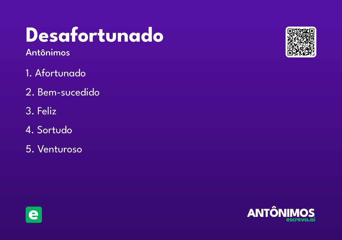 desafortunado