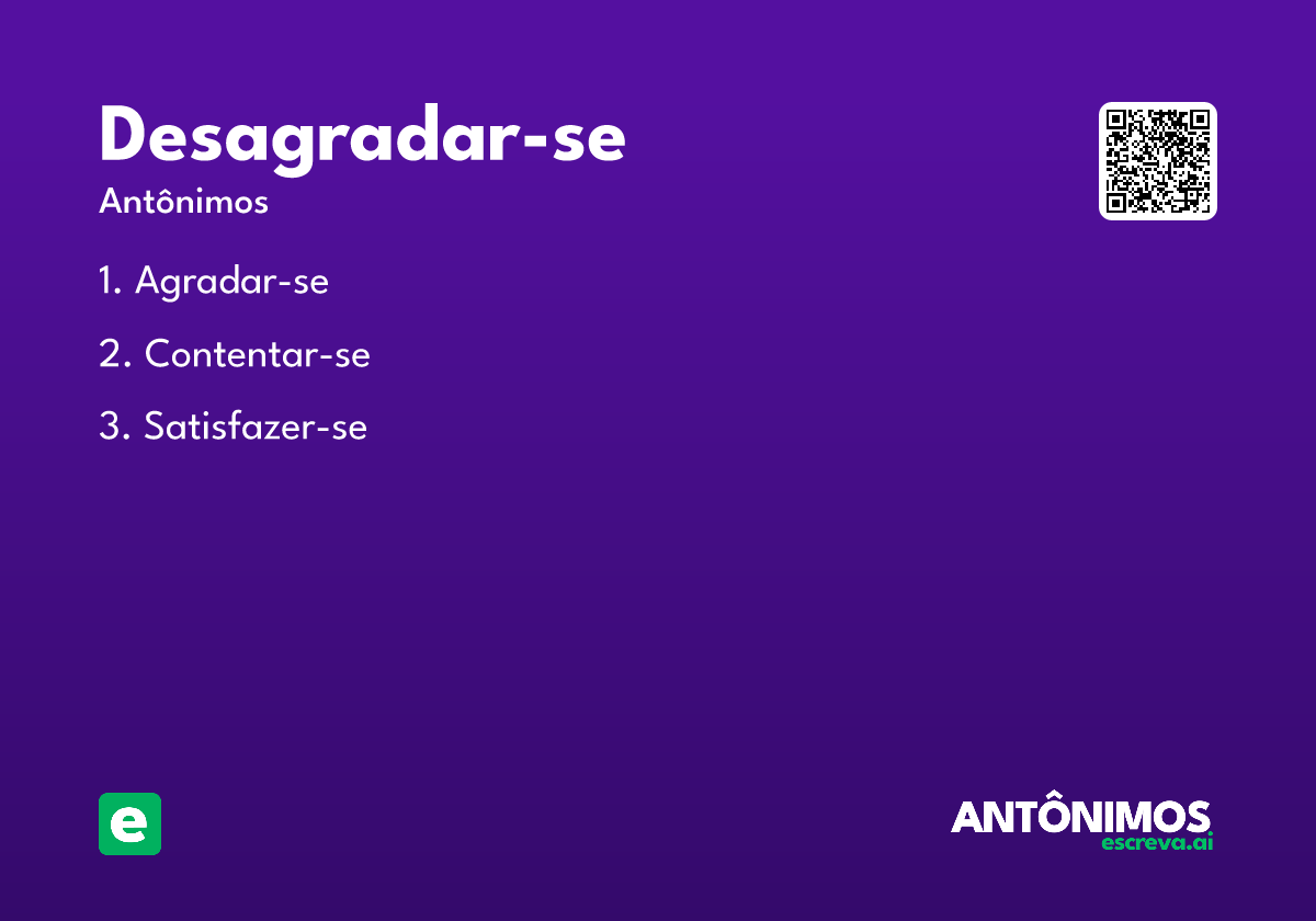 desagradar-se