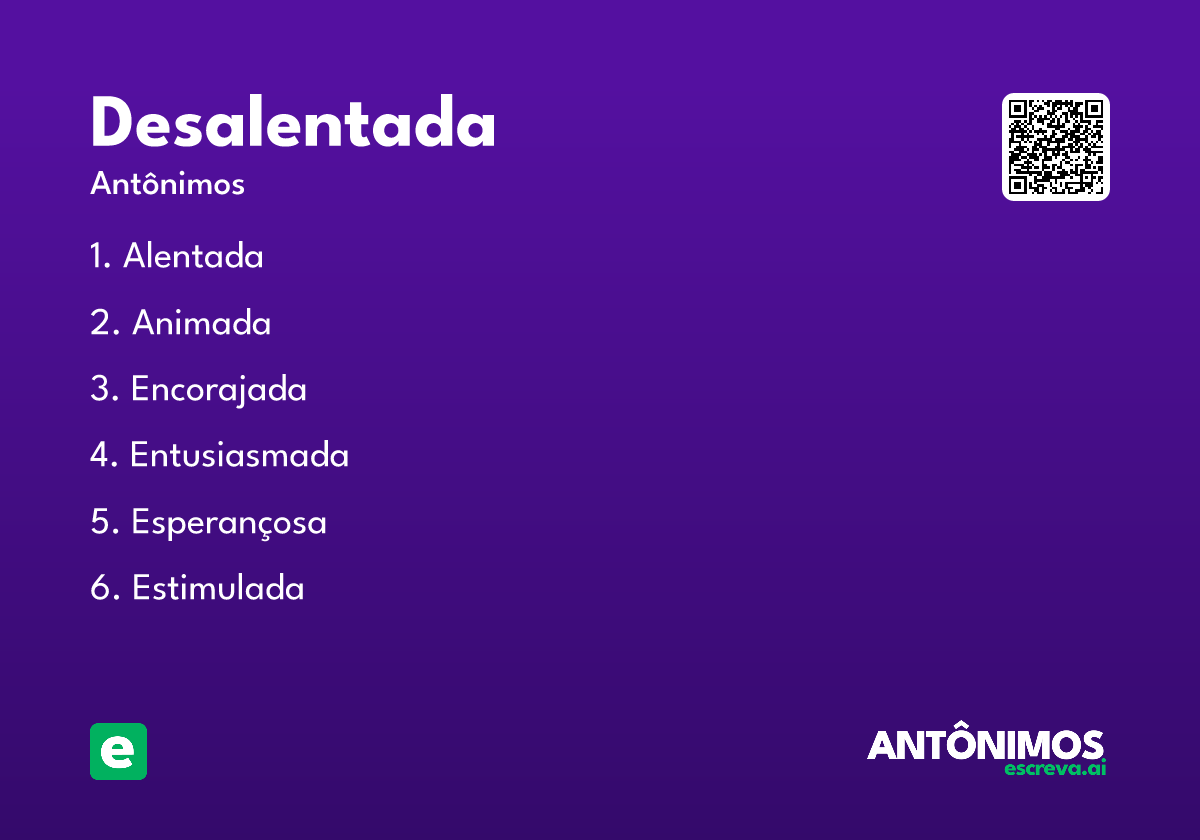 desalentada