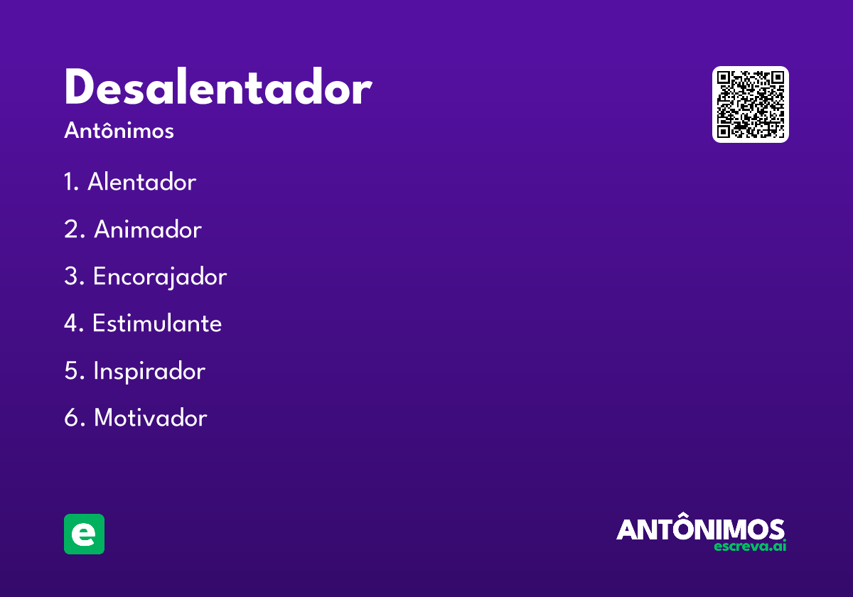 desalentador