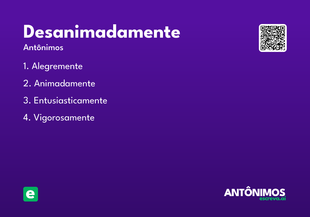 desanimadamente