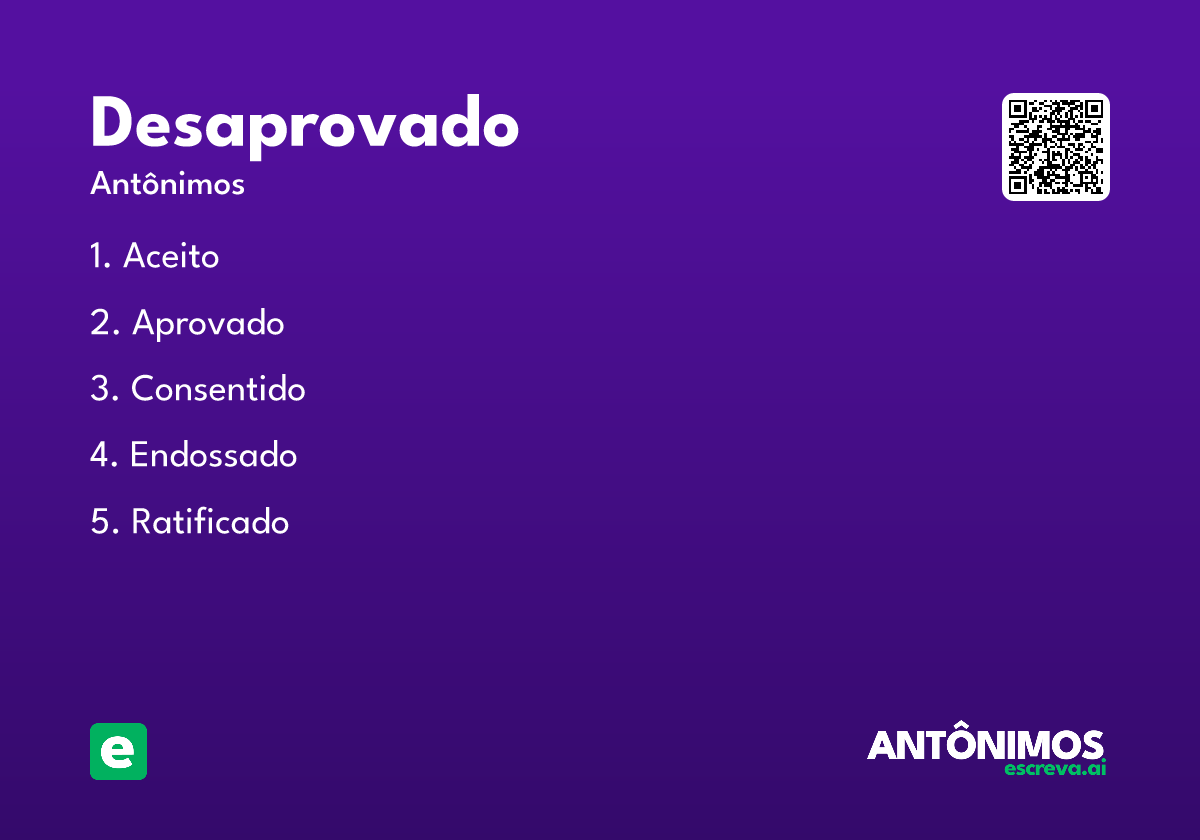 desaprovado