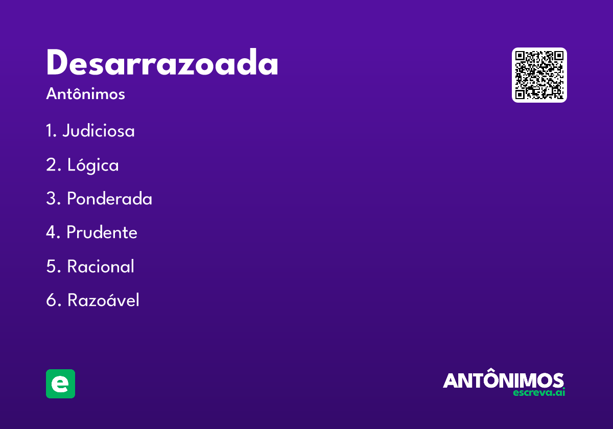 desarrazoada