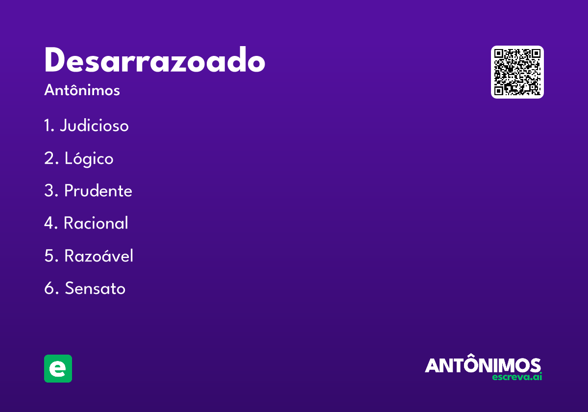 desarrazoado