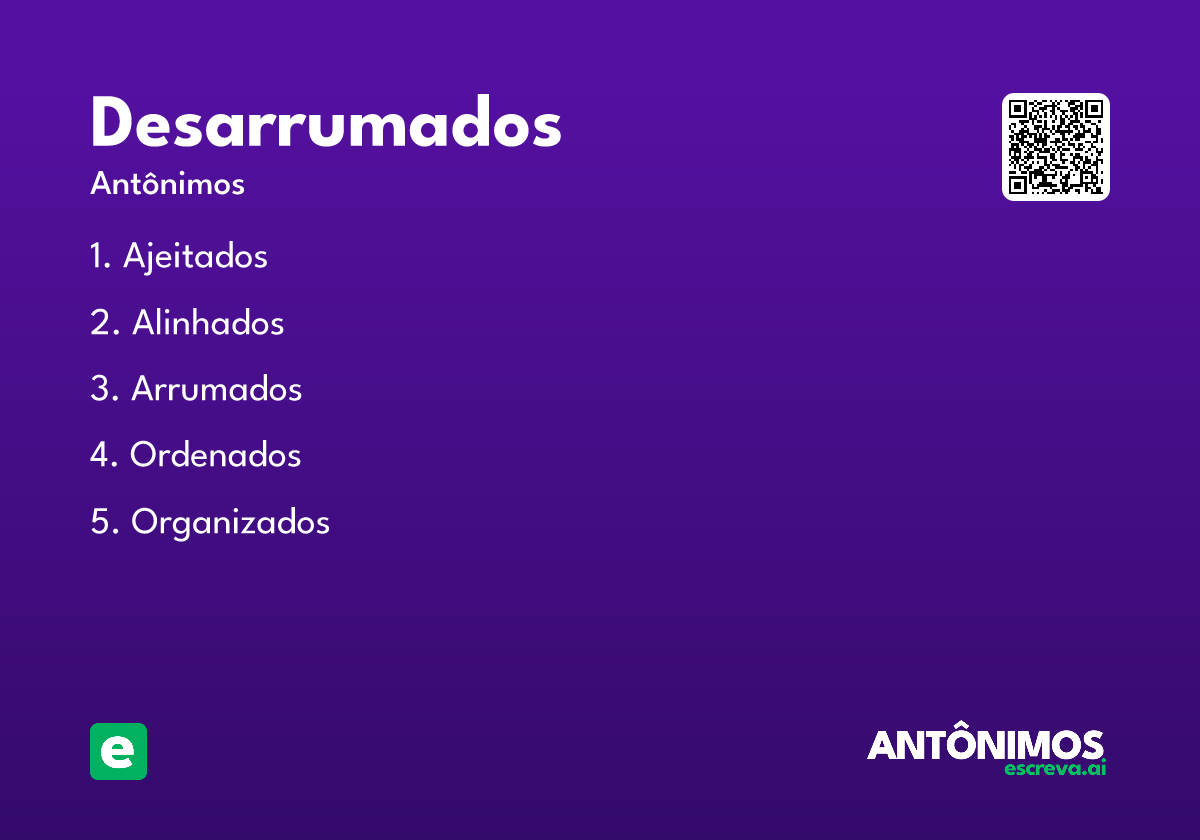 desarrumados