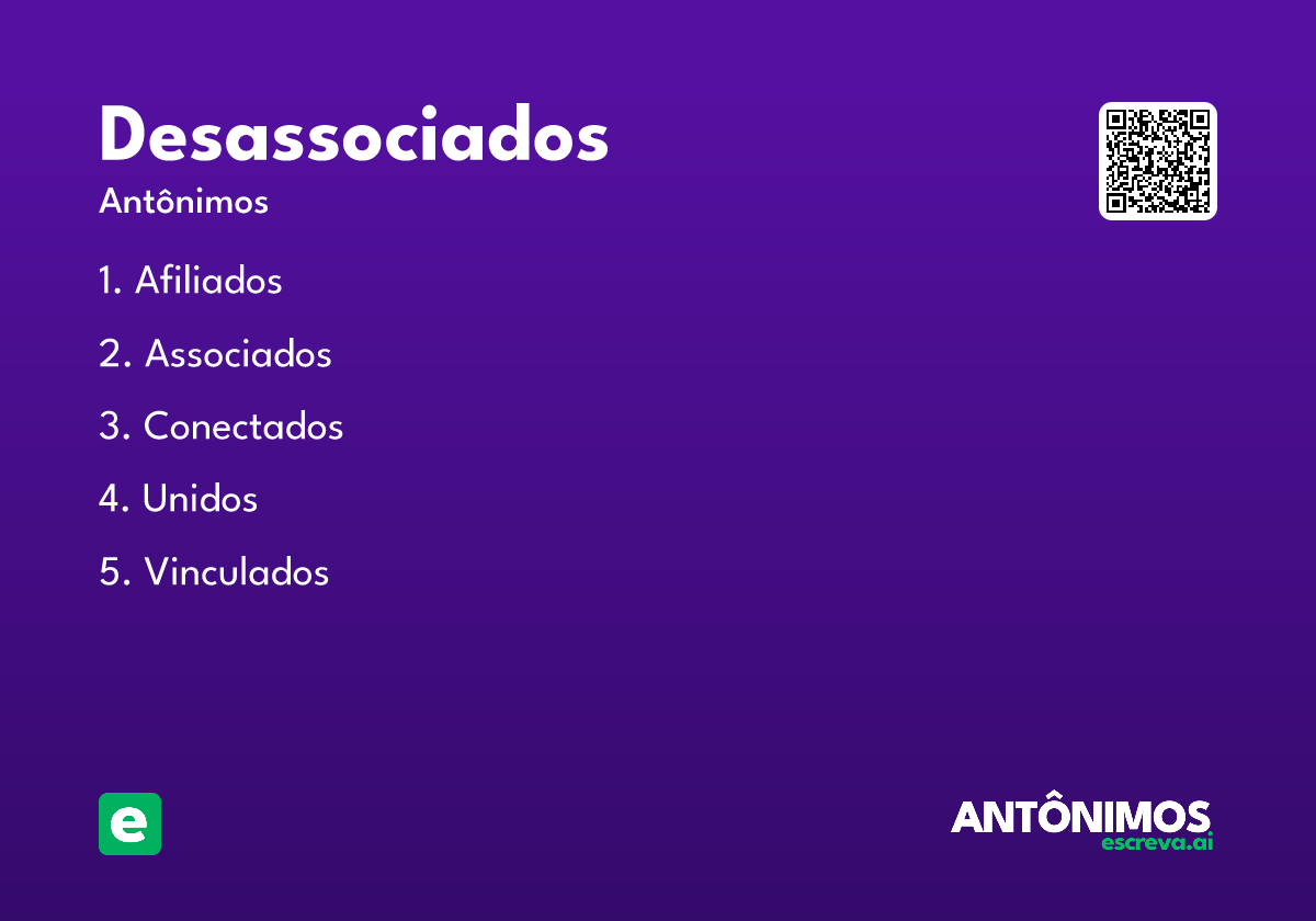 desassociados