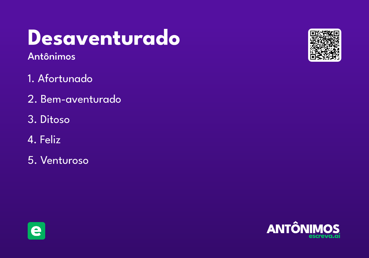 desaventurado