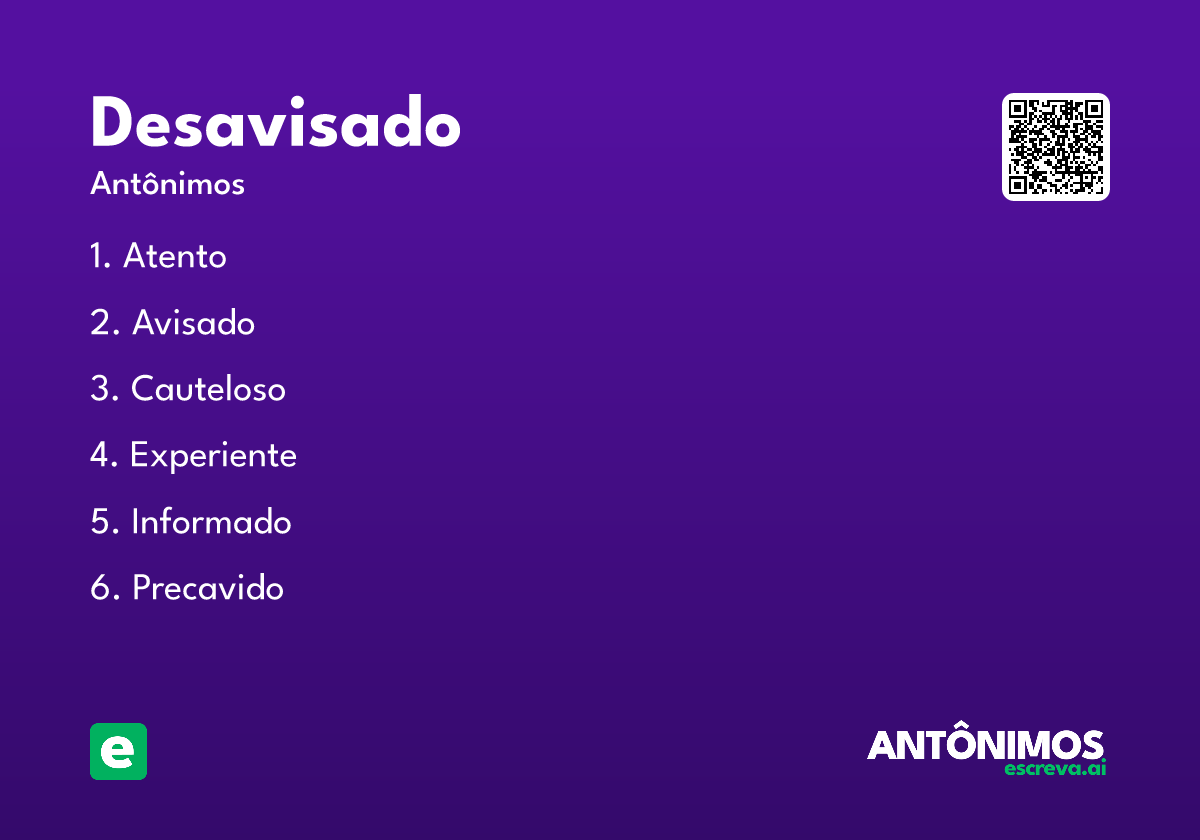 desavisado
